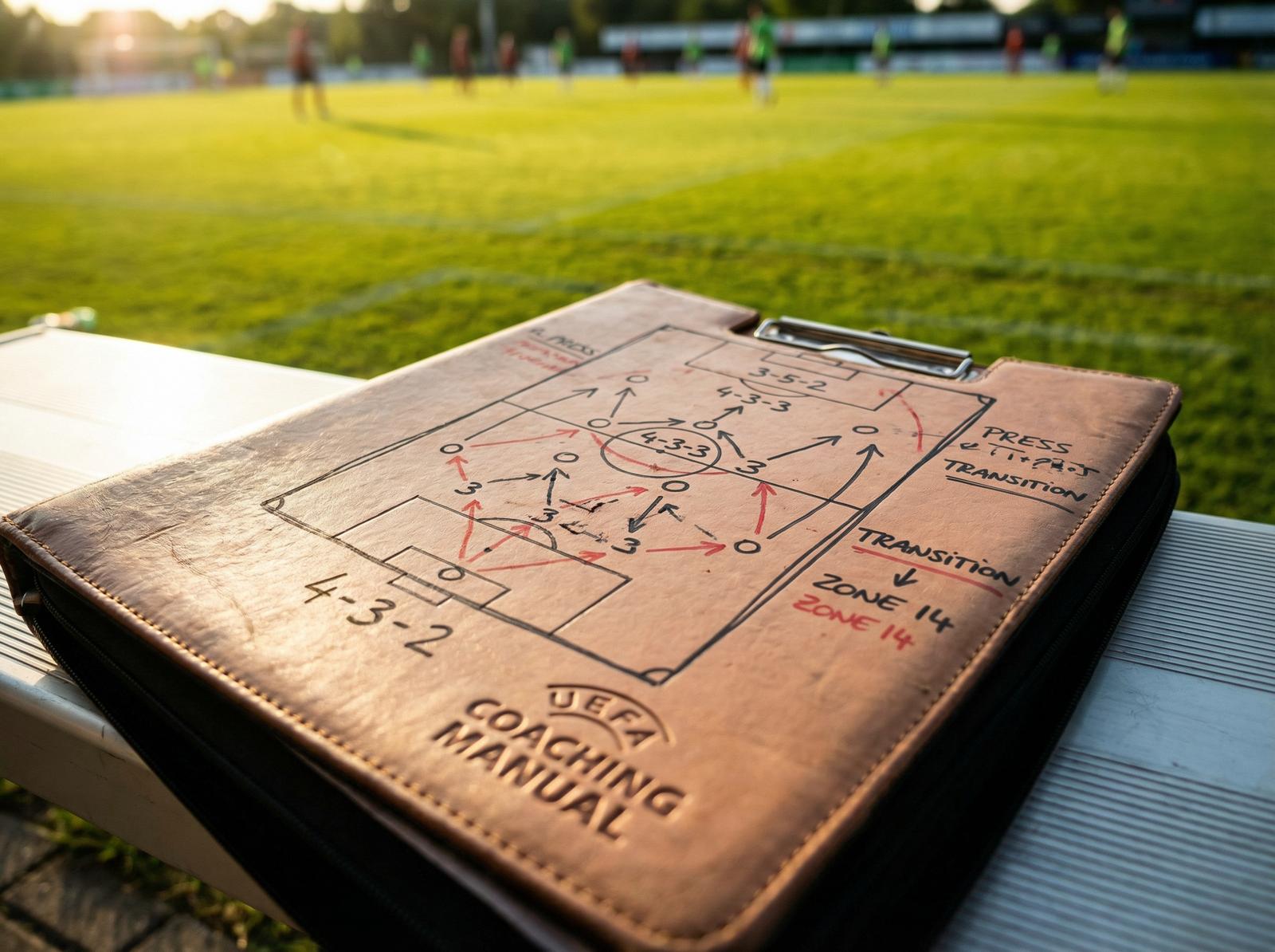 足球预测 战术板分析 - 阵型对抗示意